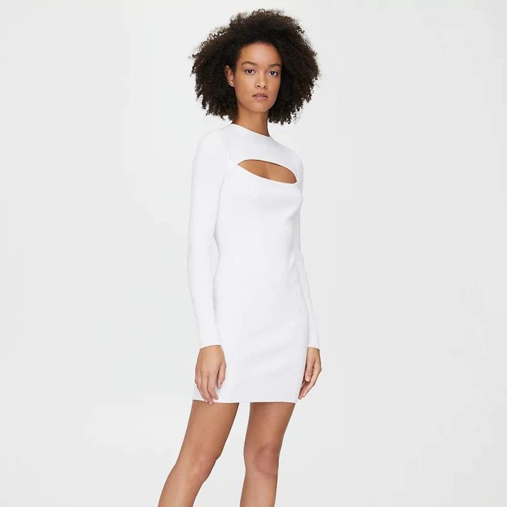 SOLD Aritzia Wilfred Free Rielle Dress in BLACK (NWT)